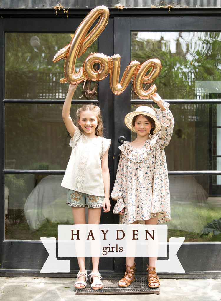 Spring & Summer 2017- Part 2 Hayden Girls